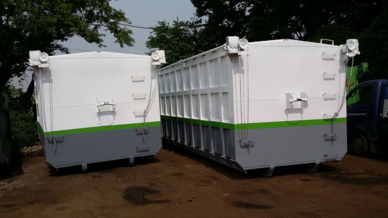 암롤박스 (수동개폐식 감속기)